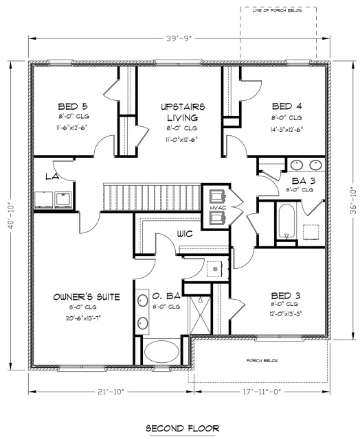 D.R. Horton Hayden - Floor-plan drawing, Stonebridge