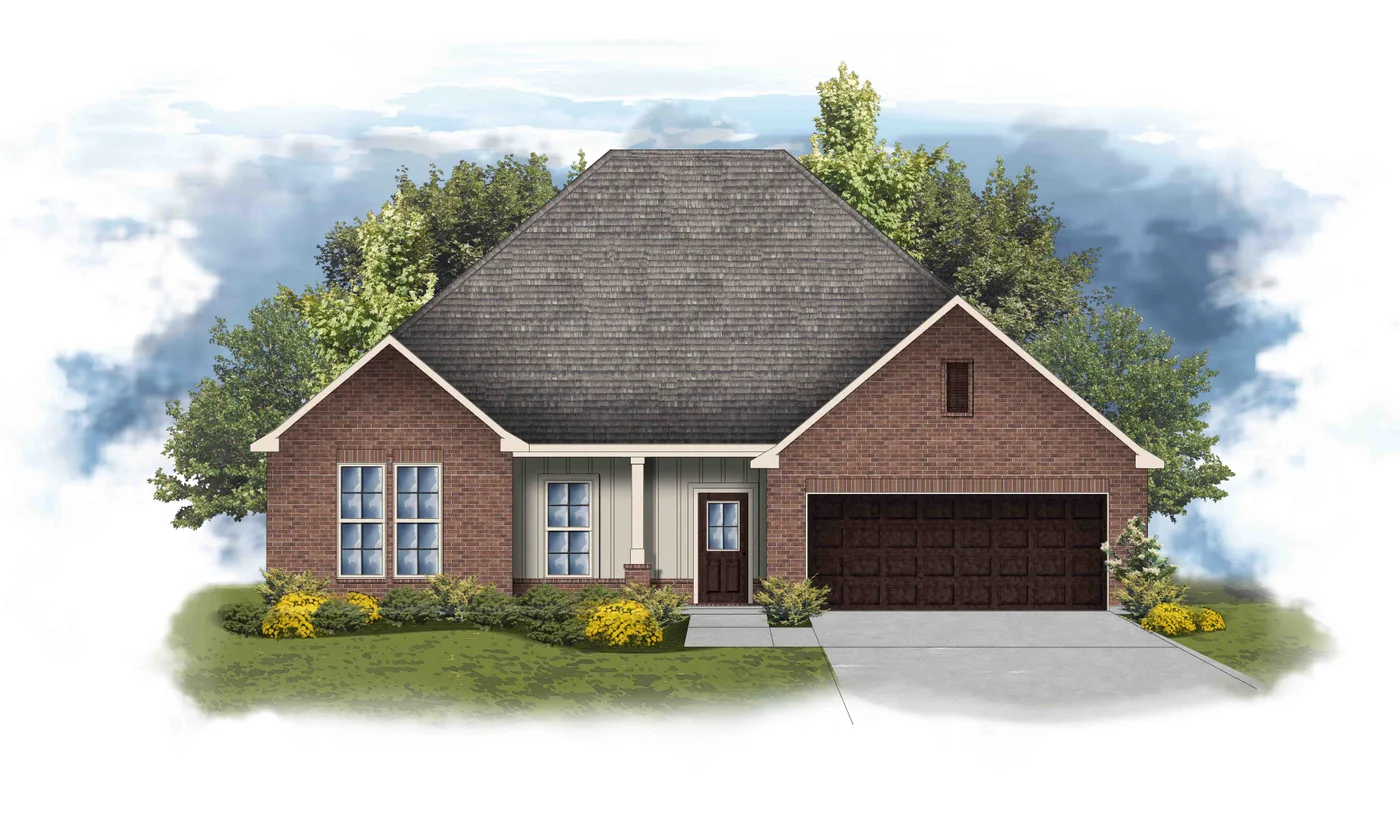 DSLD Homes Comstock III G - Representative exterior, Oakland Place