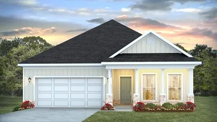 D.R. Horton The Lamar - Representative exterior, Fallschase at Pathstone