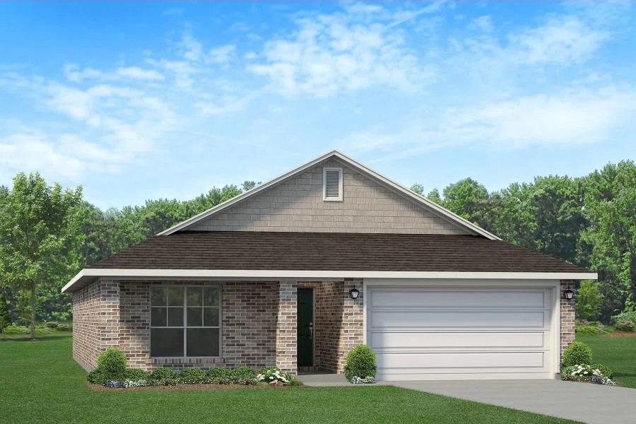Adams Homes 1711 - Representative exterior, Sandy Creek