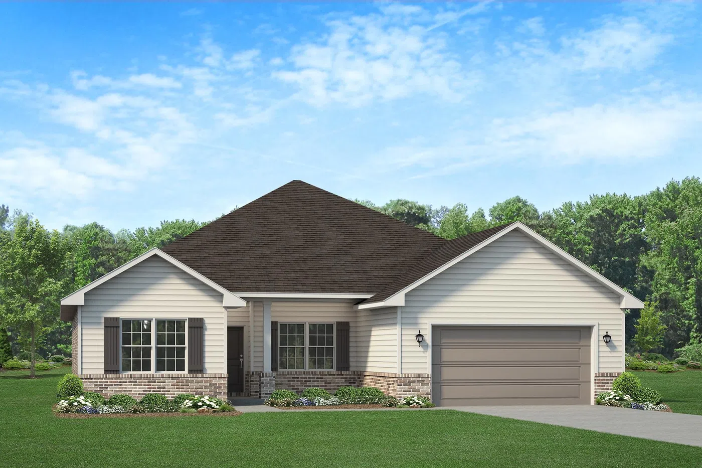 Adams Homes 2005 - Representative exterior, Parkland Place