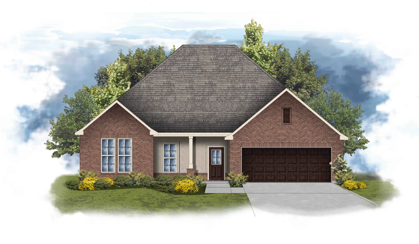 DSLD Homes Comstock III A - Representative exterior, Belfair