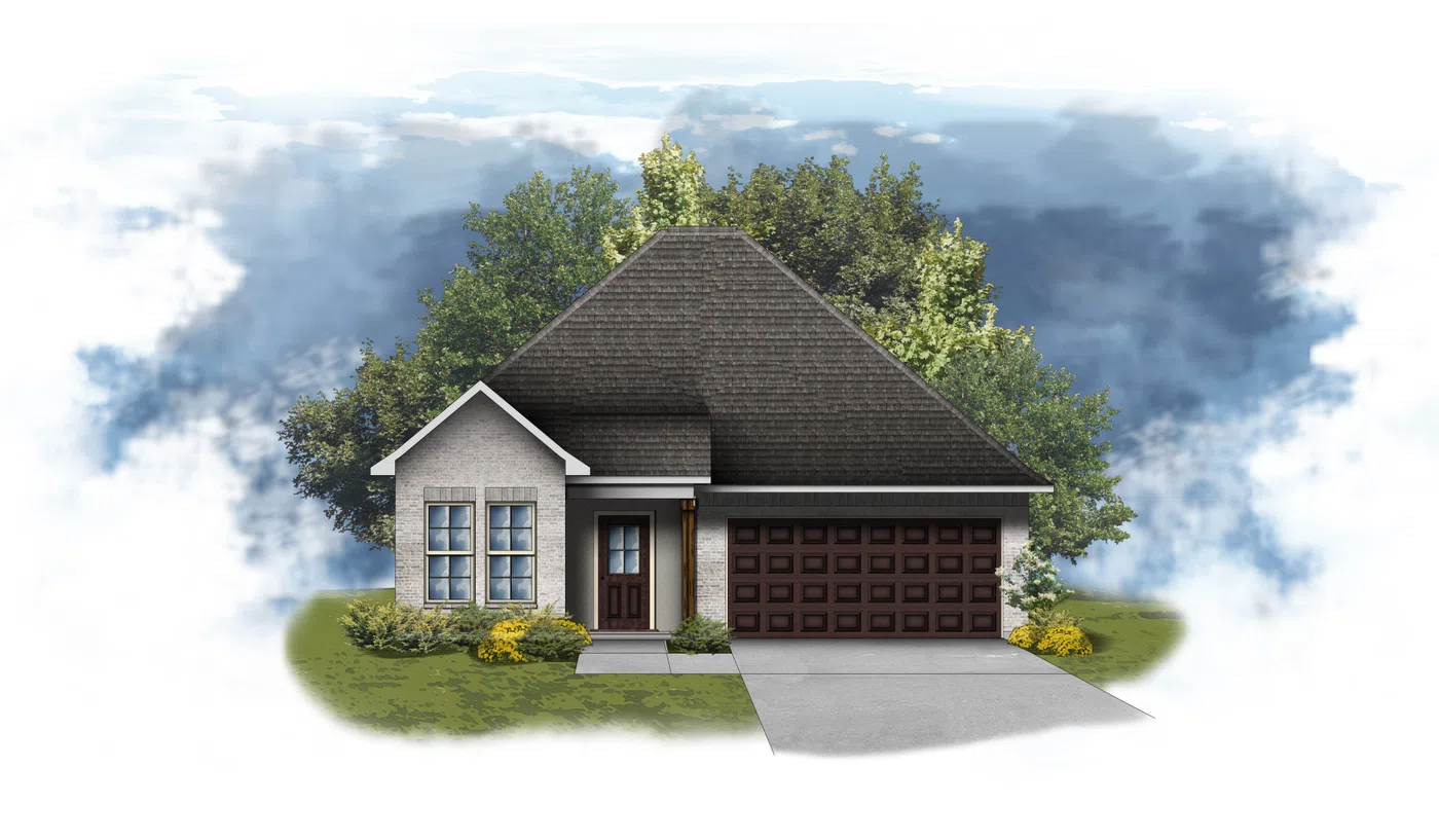 DSLD Homes Boyanci III A - Representative exterior, Gaineswood