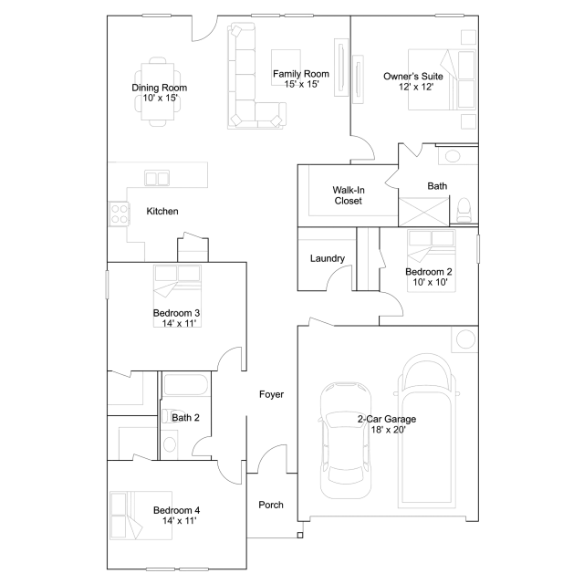 Lennar Gehrig - Floor-plan drawing, Stonechase