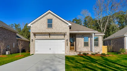 D.R. Horton Denali - Representative exterior, Harvest Green West