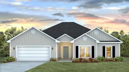 D.R. Horton Kaden - Representative exterior, Harvest Green East