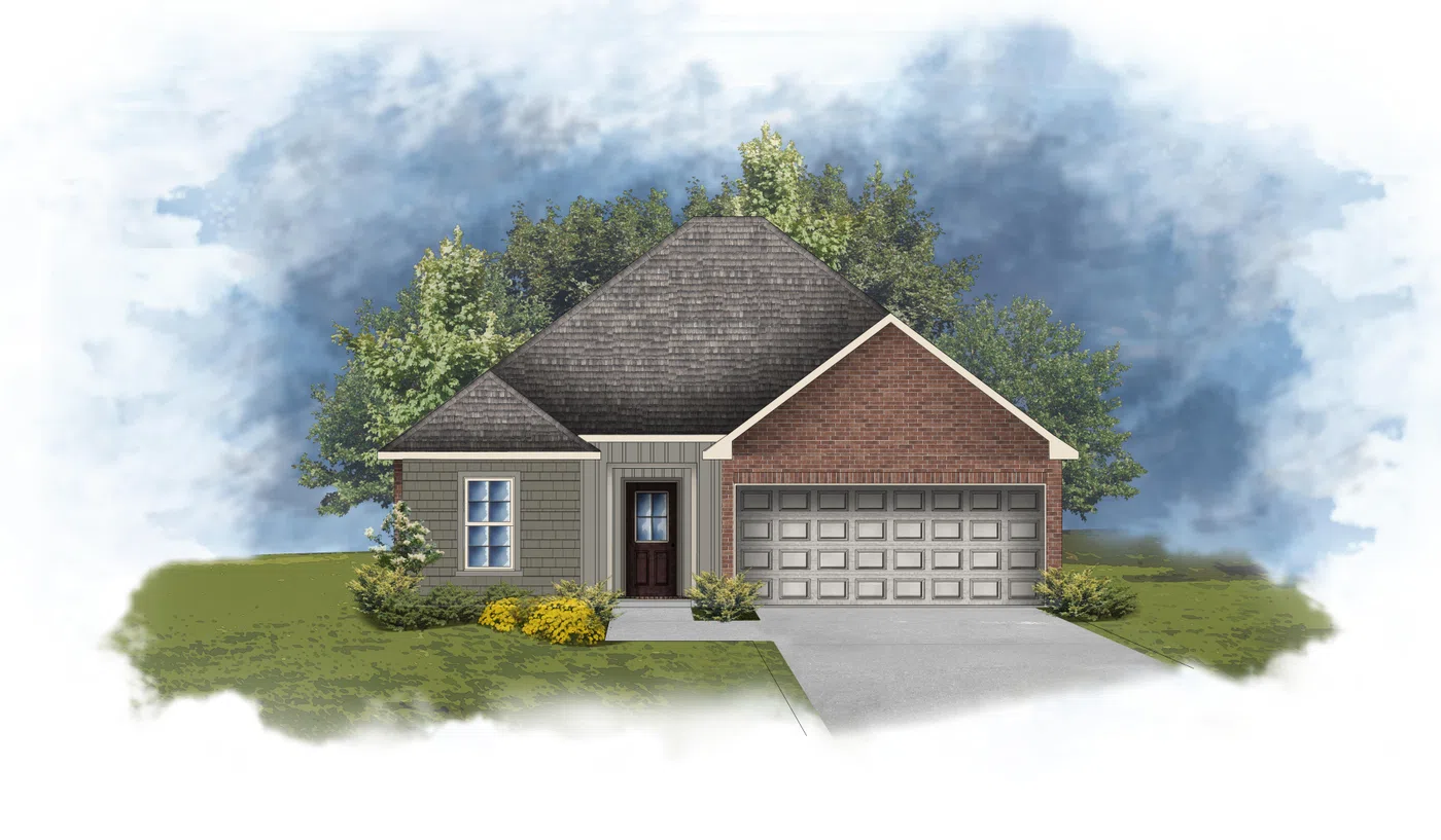 DSLD Homes Westerhold IV H - Representative exterior, Eastgate Bend
