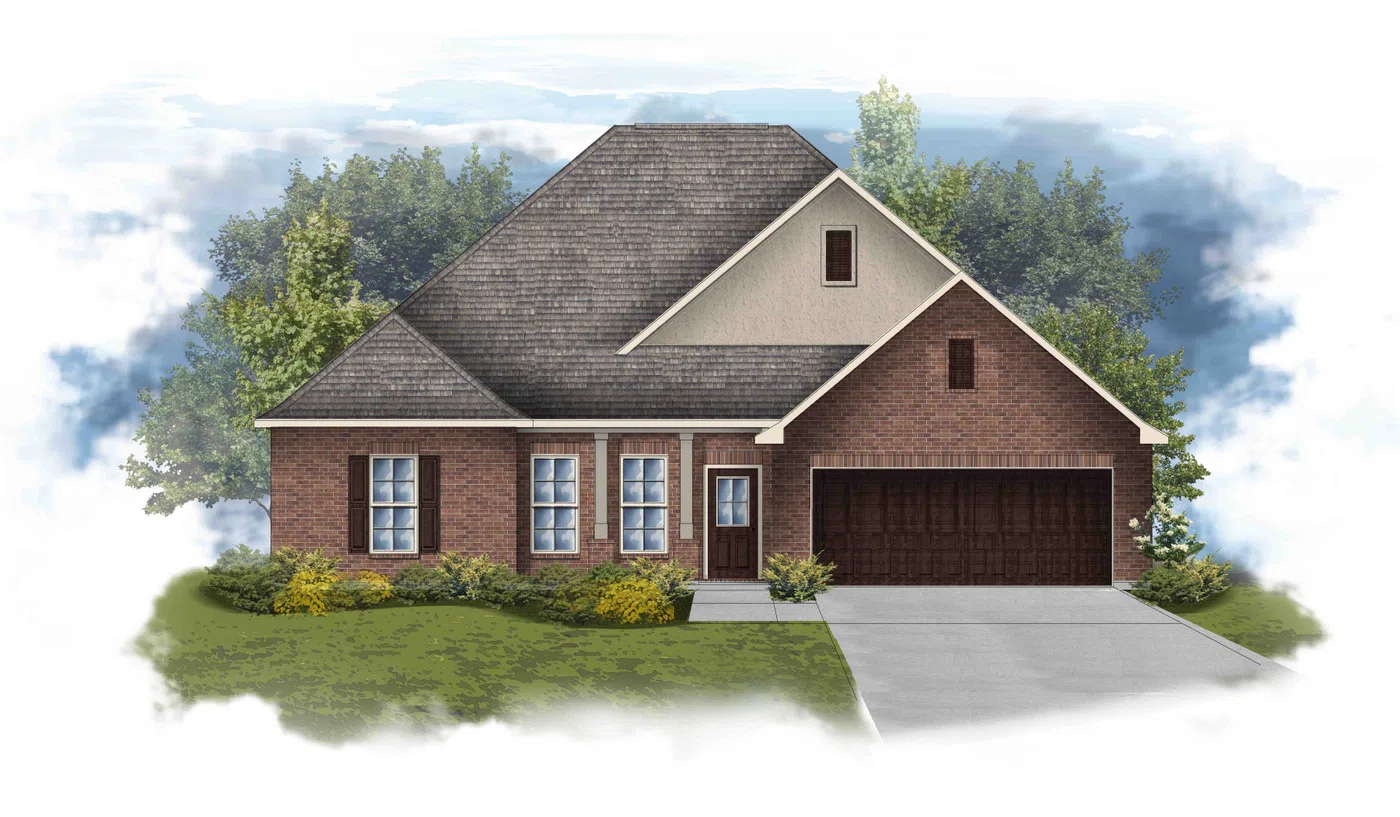 DSLD Homes Comstock III B - Representative exterior, Belfair