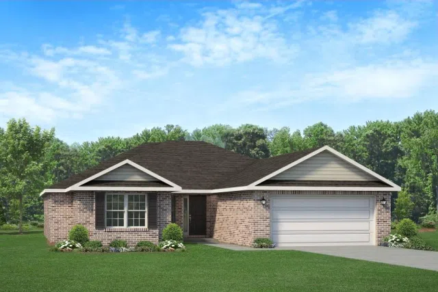 Adams Homes 1710 - Representative exterior, Blossom Grove