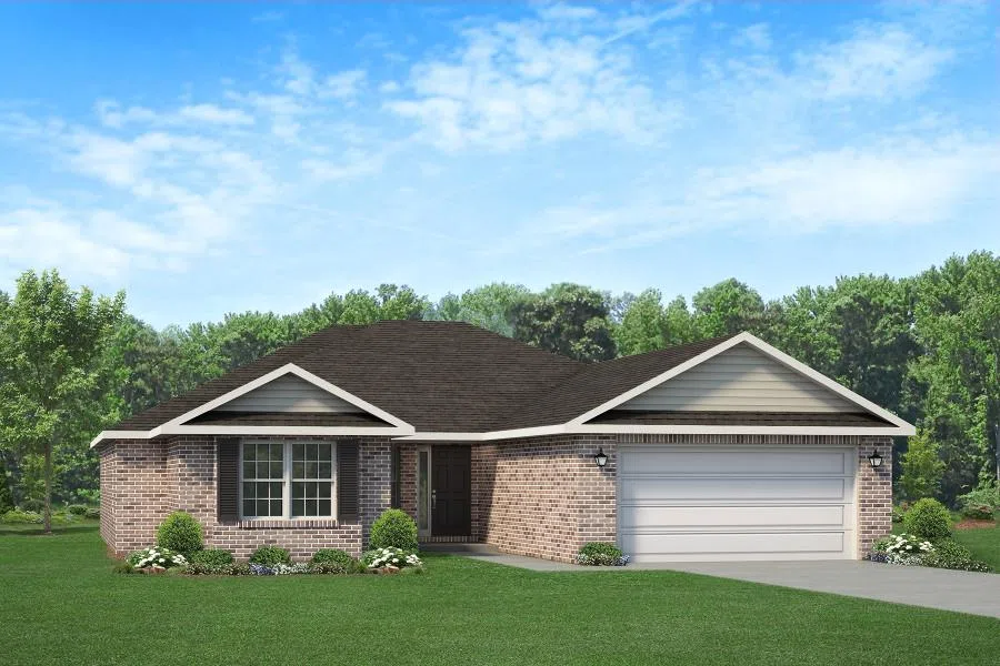 Adams Homes 1710 - Representative exterior, Blossom Grove