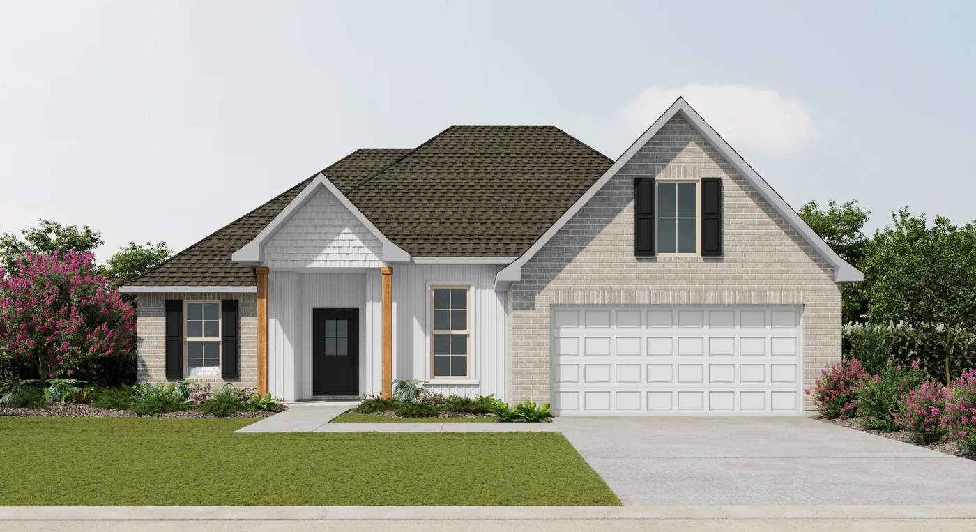 DSLD Homes Roses V H - Representative exterior, Palmetto Crossing
