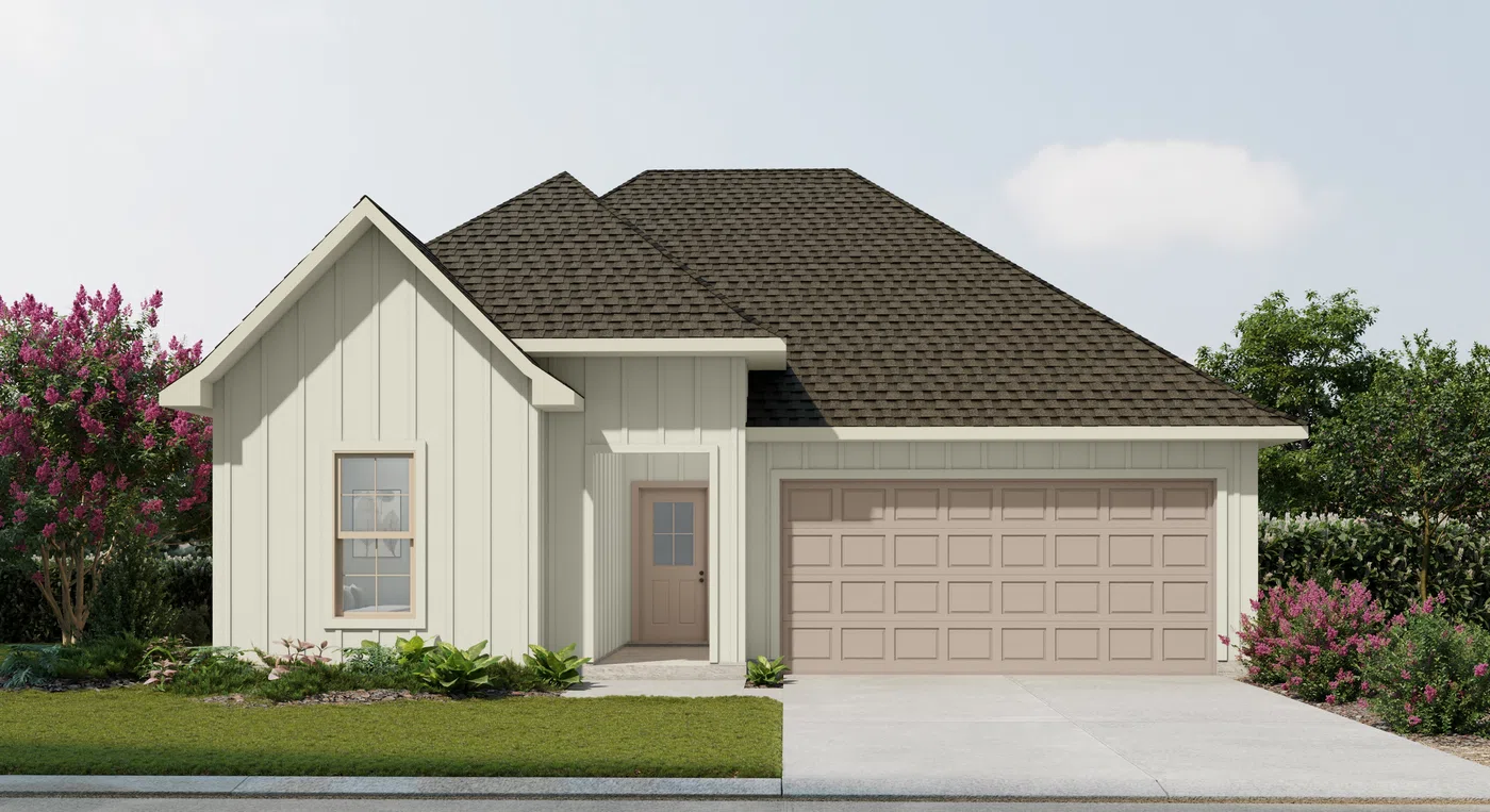 DSLD Homes Tiburon IV G - Representative exterior, Driftwood Lakes