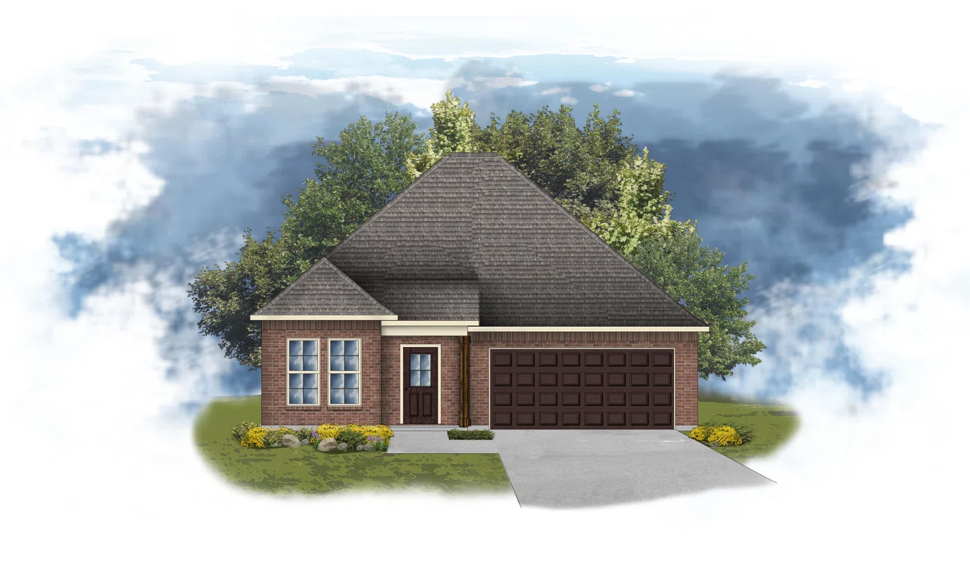 DSLD Homes Boyanci III B - Representative exterior, Gaineswood