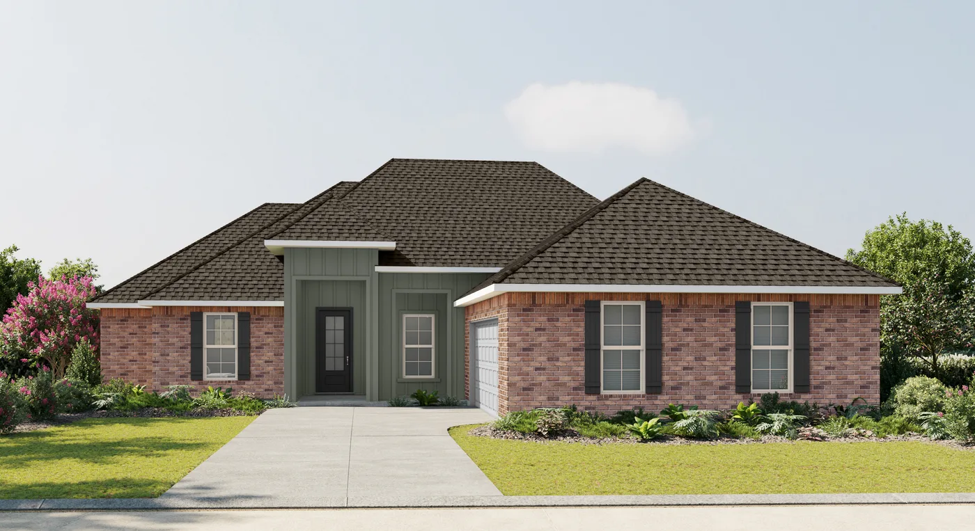 DSLD Homes Klein III H - Representative exterior, Iron Rock