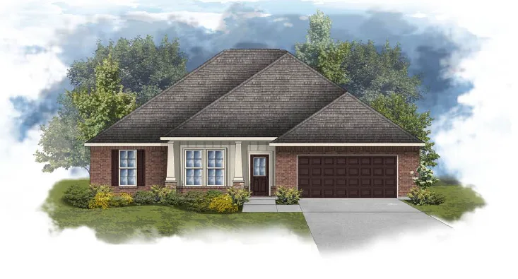 DSLD Homes Ionia III G - Representative exterior, Oakland Place