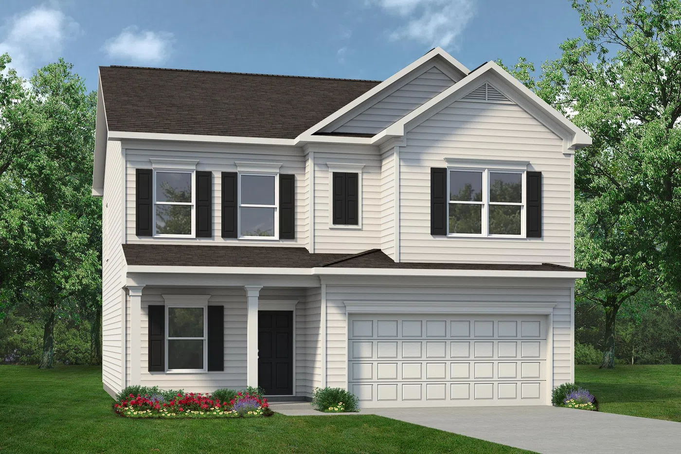 Smith Douglas Homes The Coleman - Representative exterior, Roans Mill