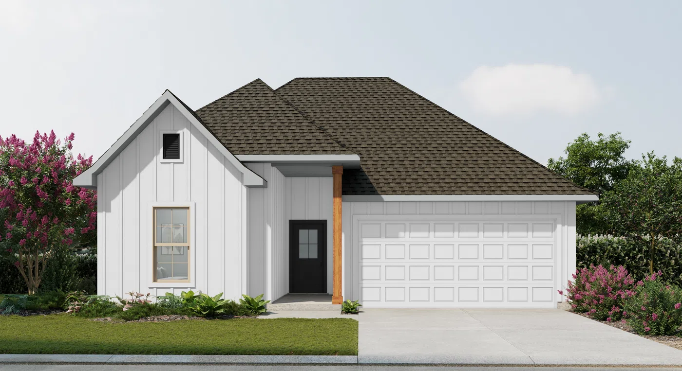 DSLD Homes Tiburon IV H - Representative exterior, Driftwood Lakes