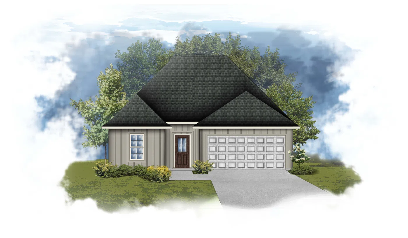 DSLD Homes Carlsbad IV H - Representative exterior, Driftwood Lakes