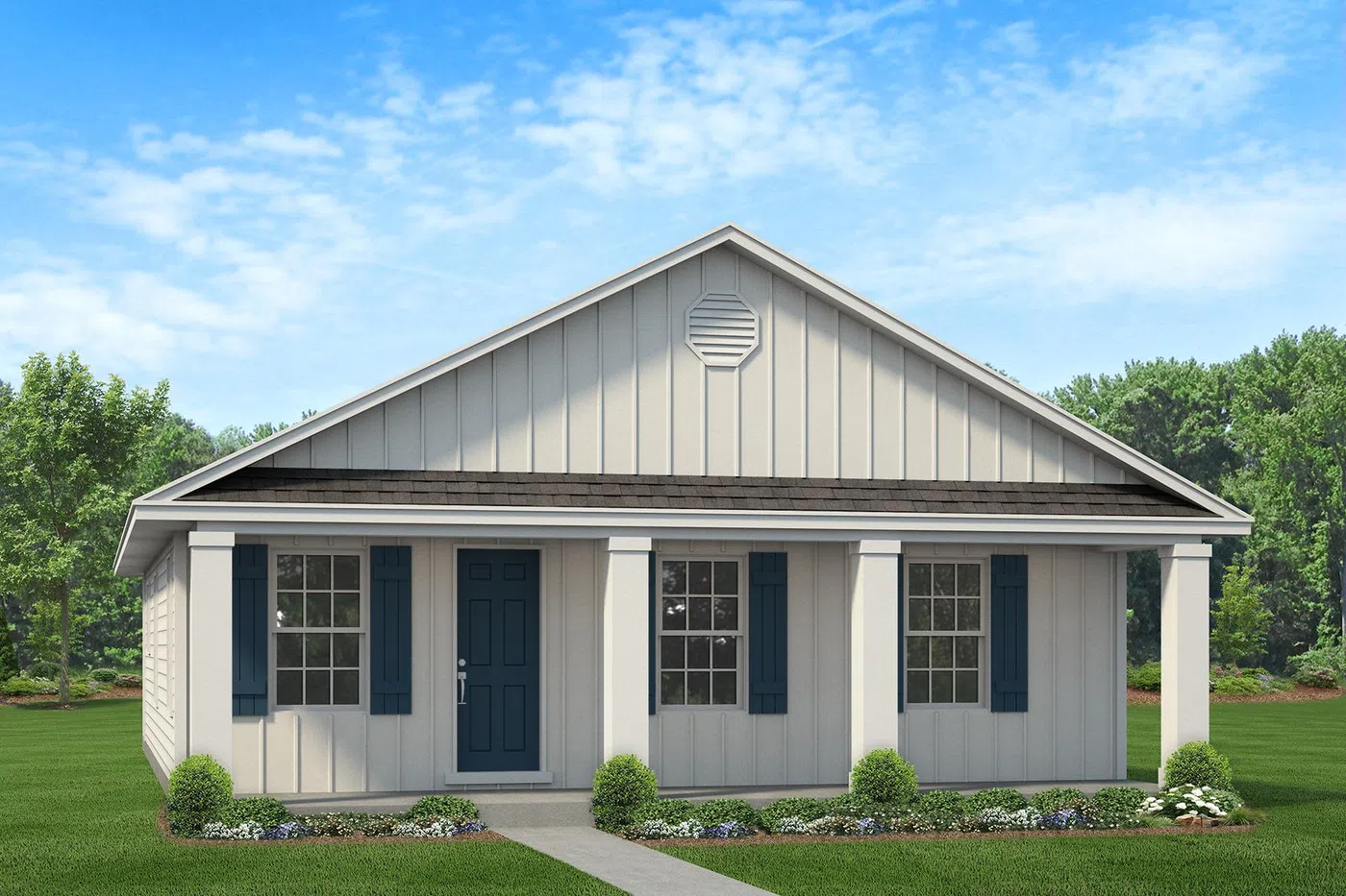 Adams Homes 1250 - Representative exterior, Turtle Creek