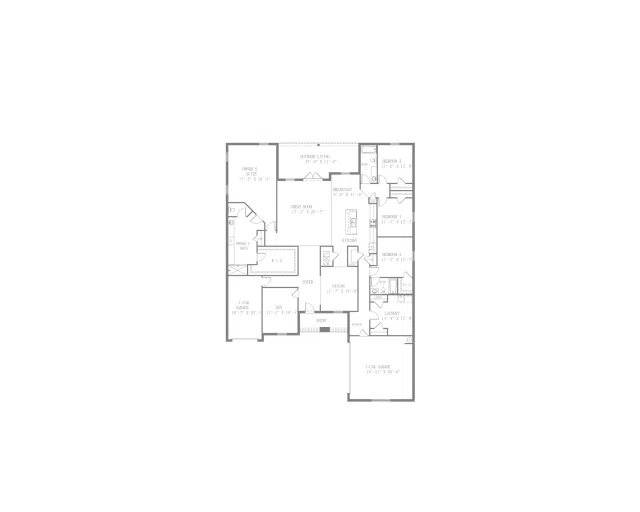 Holiday Builders Hamilton - Floor-plan drawing, Sanborn Hill