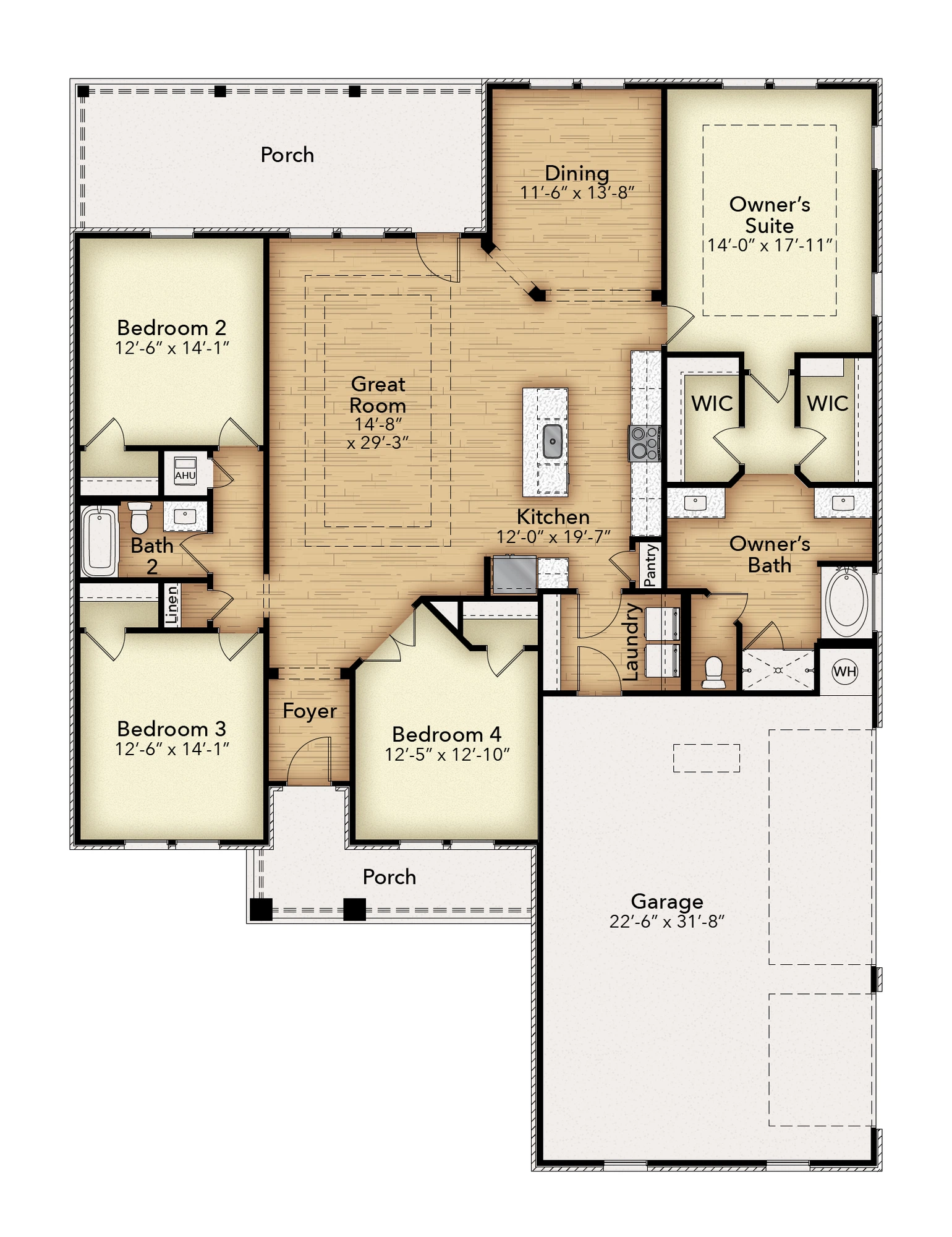 Herbst Homes The Sapphire Estate - Floor-plan drawing, Prosperity Point
