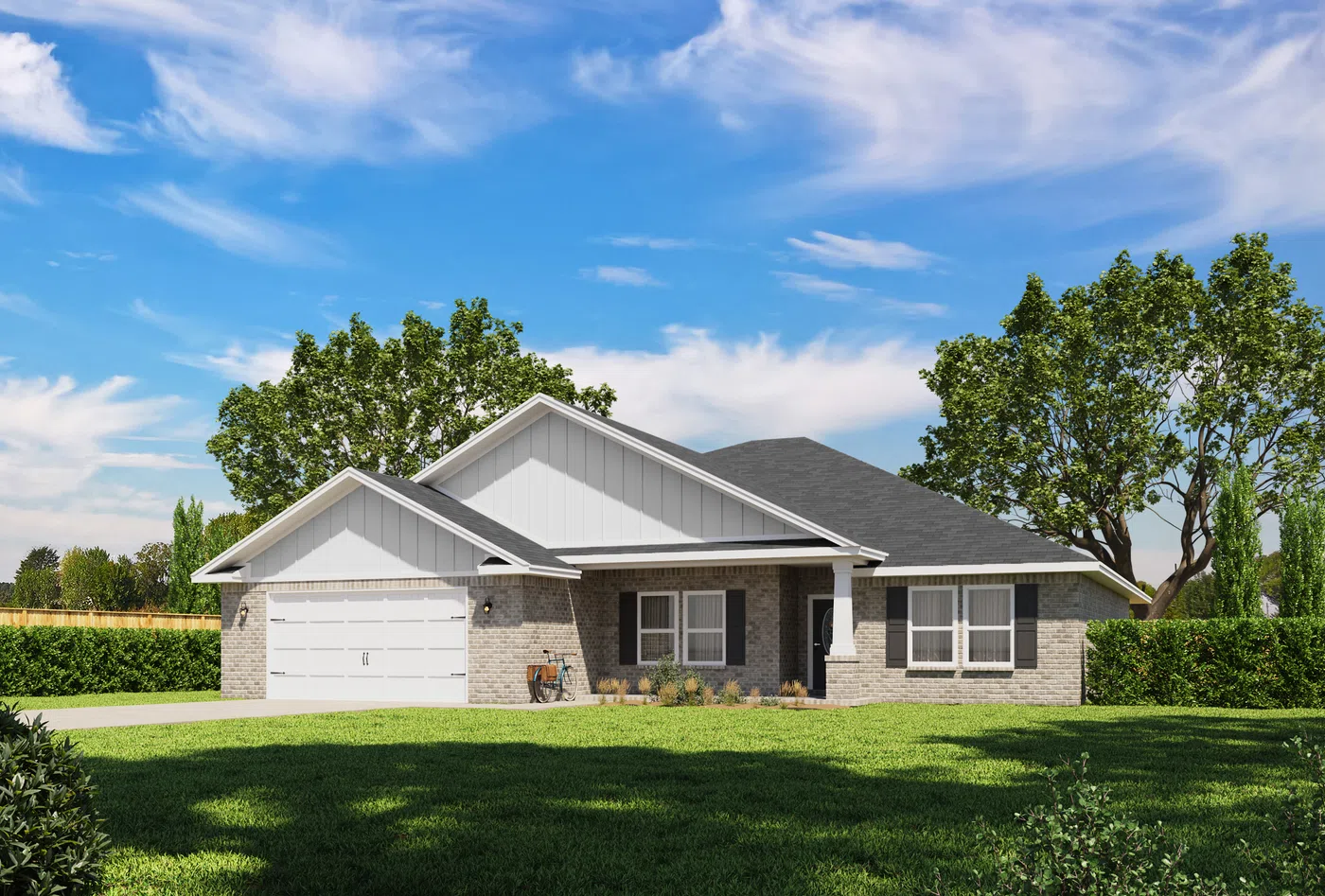 Herbst Homes The Sapphire - Representative exterior, Buckeyes Landing