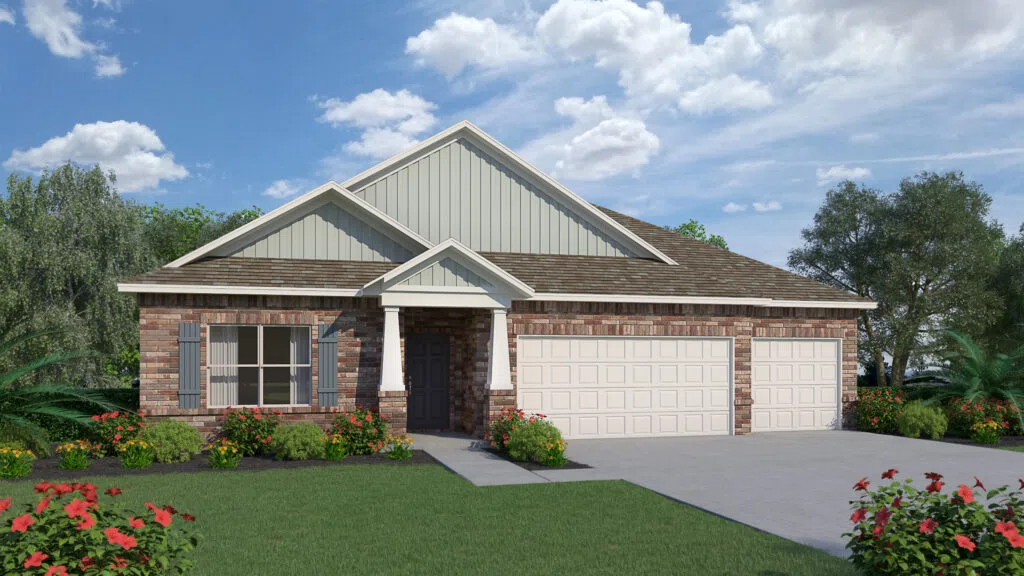Holiday Builders Santa Rosa - Representative exterior, Mahogany at Jubilee