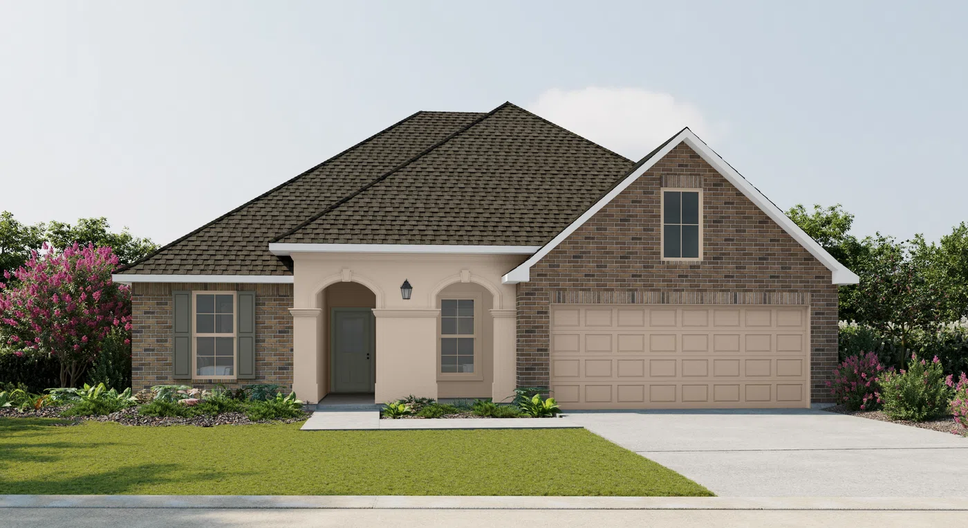DSLD Homes Hickory III A - Representative exterior, Gaineswood