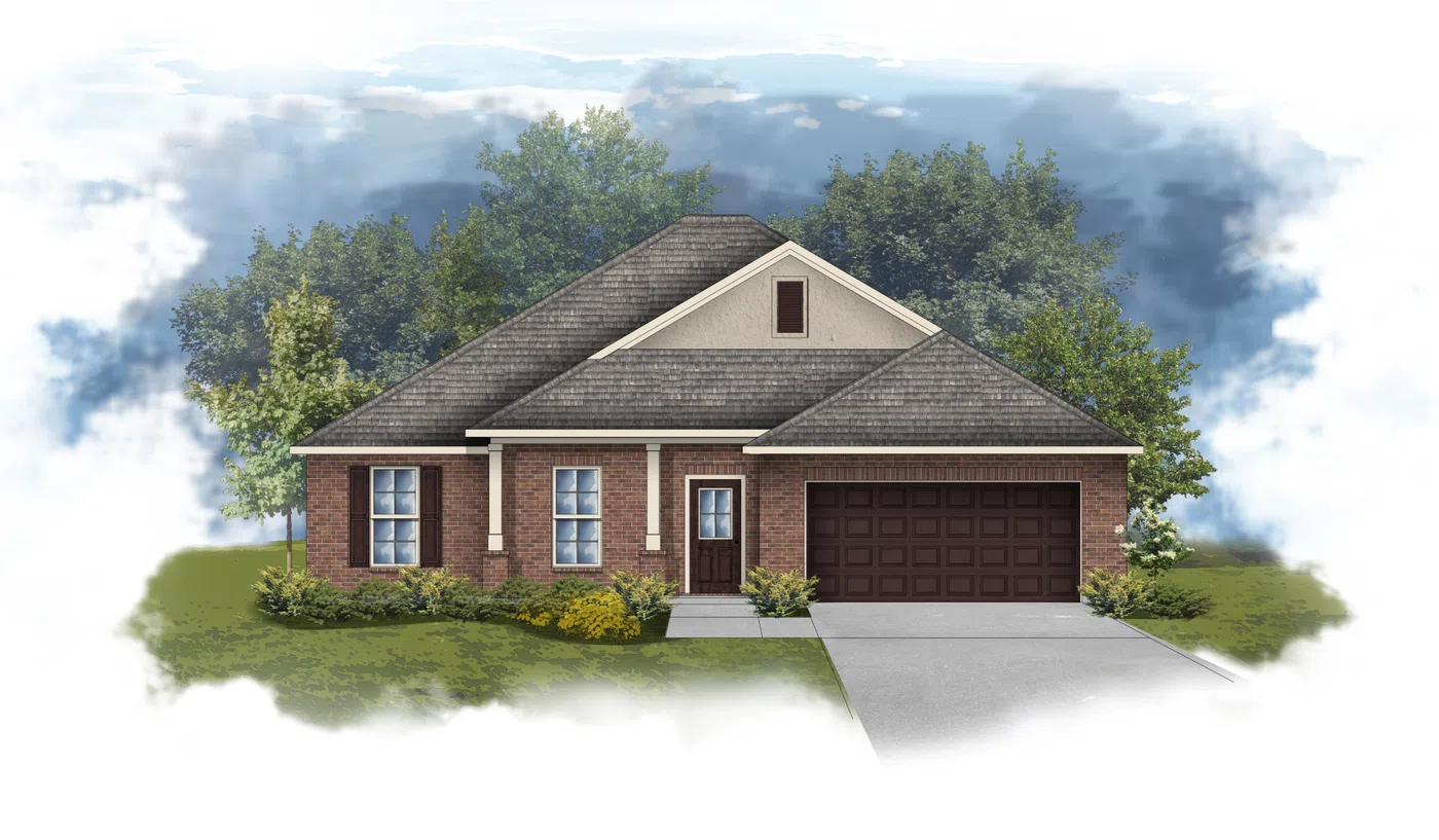 DSLD Homes Rodessa IV B - Representative exterior, Ridge at Robertsdale