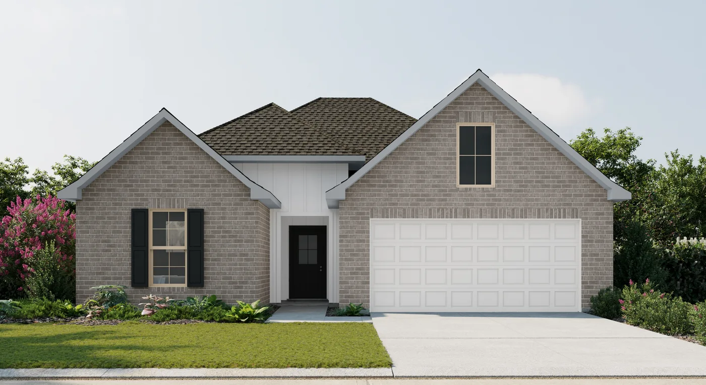 DSLD Homes Liberty V H - Representative exterior, Eagle Pointe
