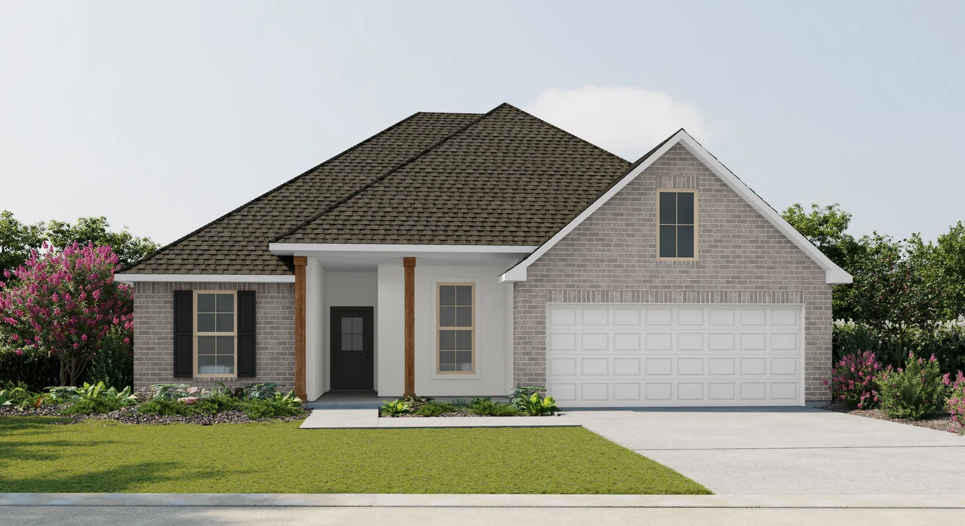 DSLD Homes Hickory III B - Representative exterior, Savannah Estates
