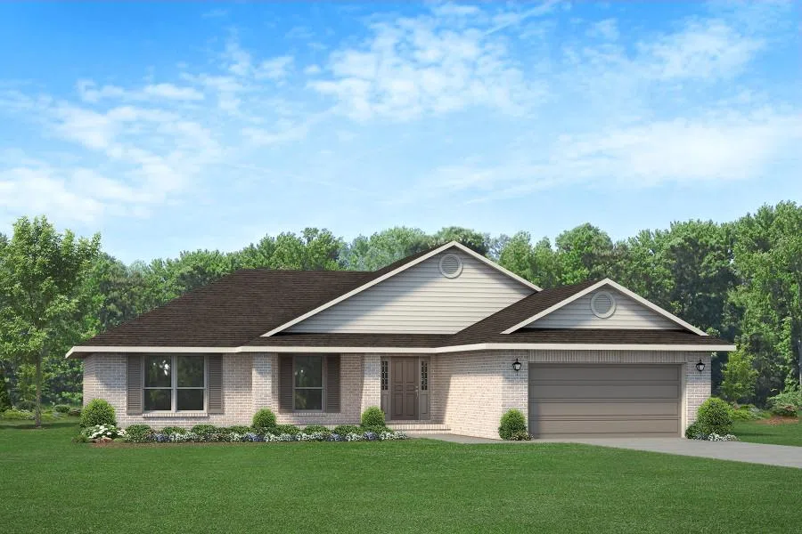 Adams Homes 1810 - Representative exterior, Pecan Valley