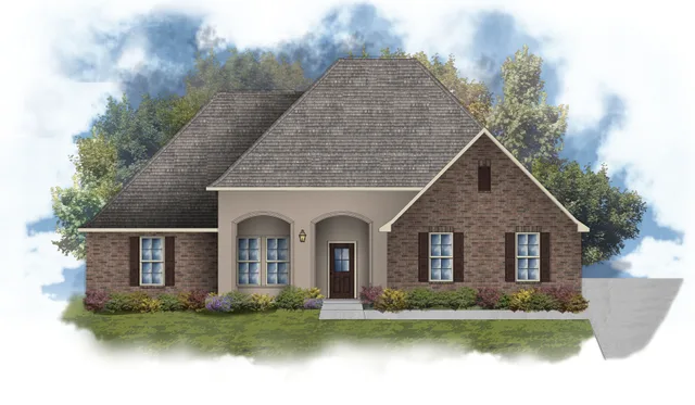 DSLD Homes Jefferson IV A - Representative exterior, Iron Rock