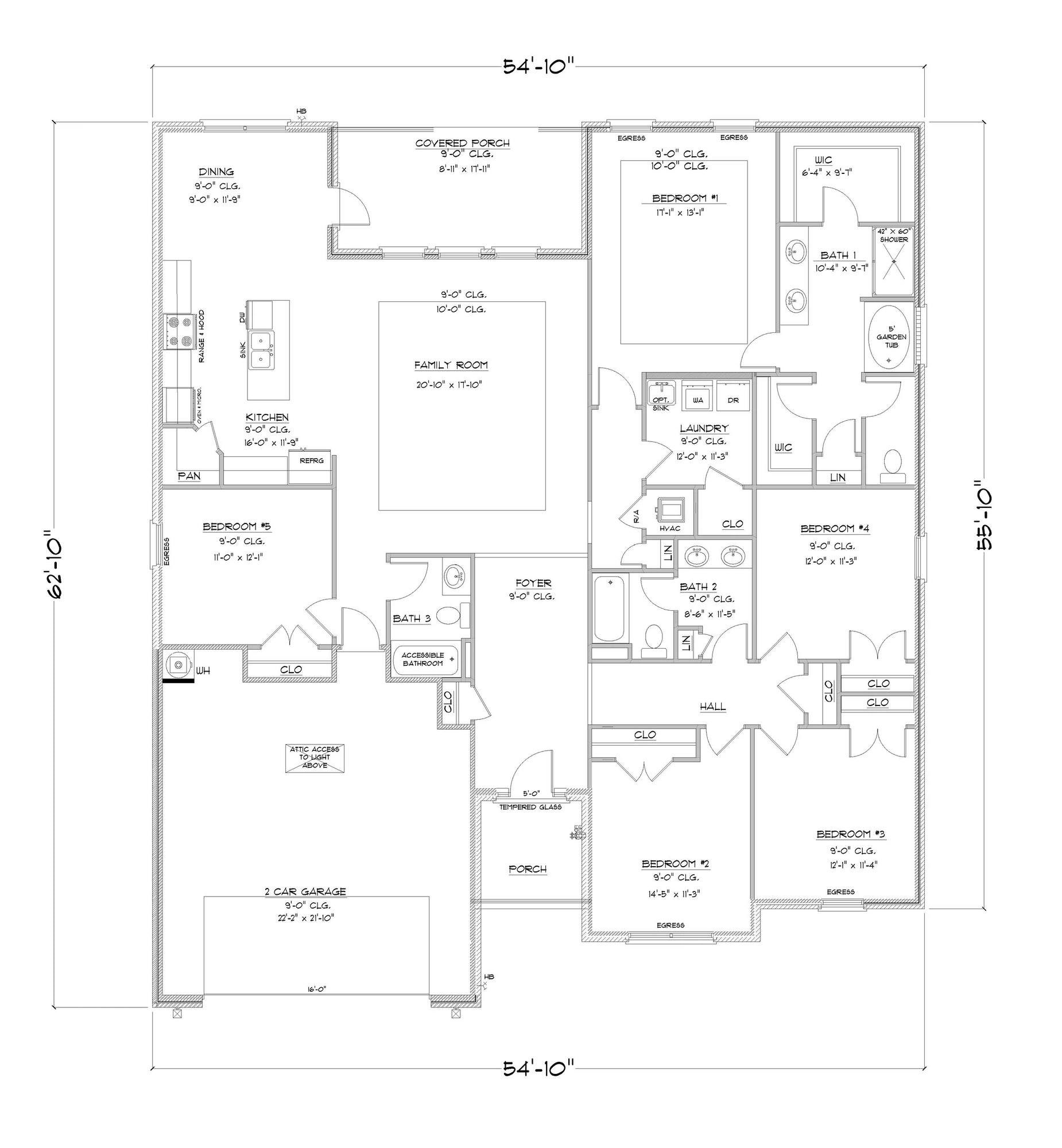 D.R. Horton Kaden - Floor-plan drawing, Churchill