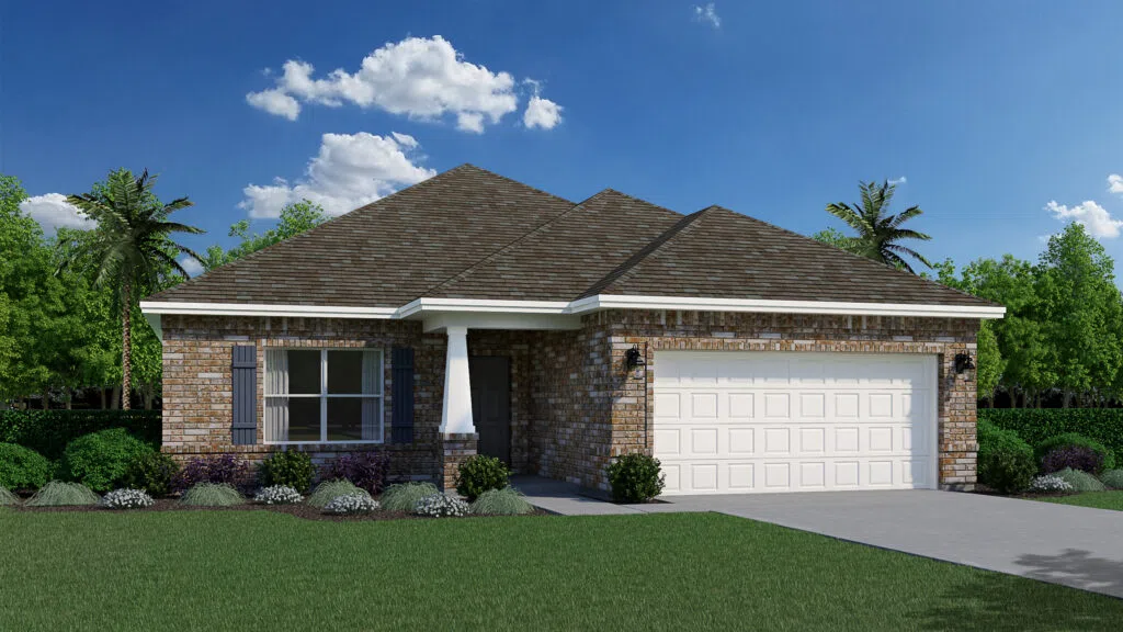 Holiday Builders Cypress - Representative exterior, Mahogany at Jubilee
