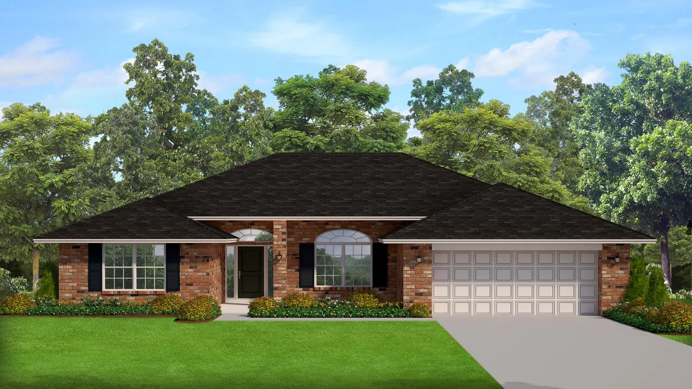 Adams Homes 2320 - Representative exterior, Colony Parke Estates