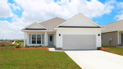 D.R. Horton Isabella - Representative exterior, Harvest Green East