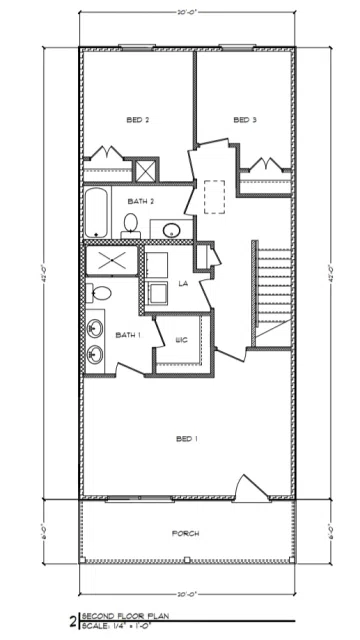 D.R. Horton The Casey - Floor-plan drawing, Stadium Way