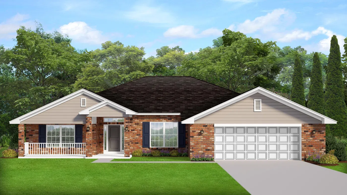 Adams Homes 2508 - Representative exterior, Colony Parke Estates