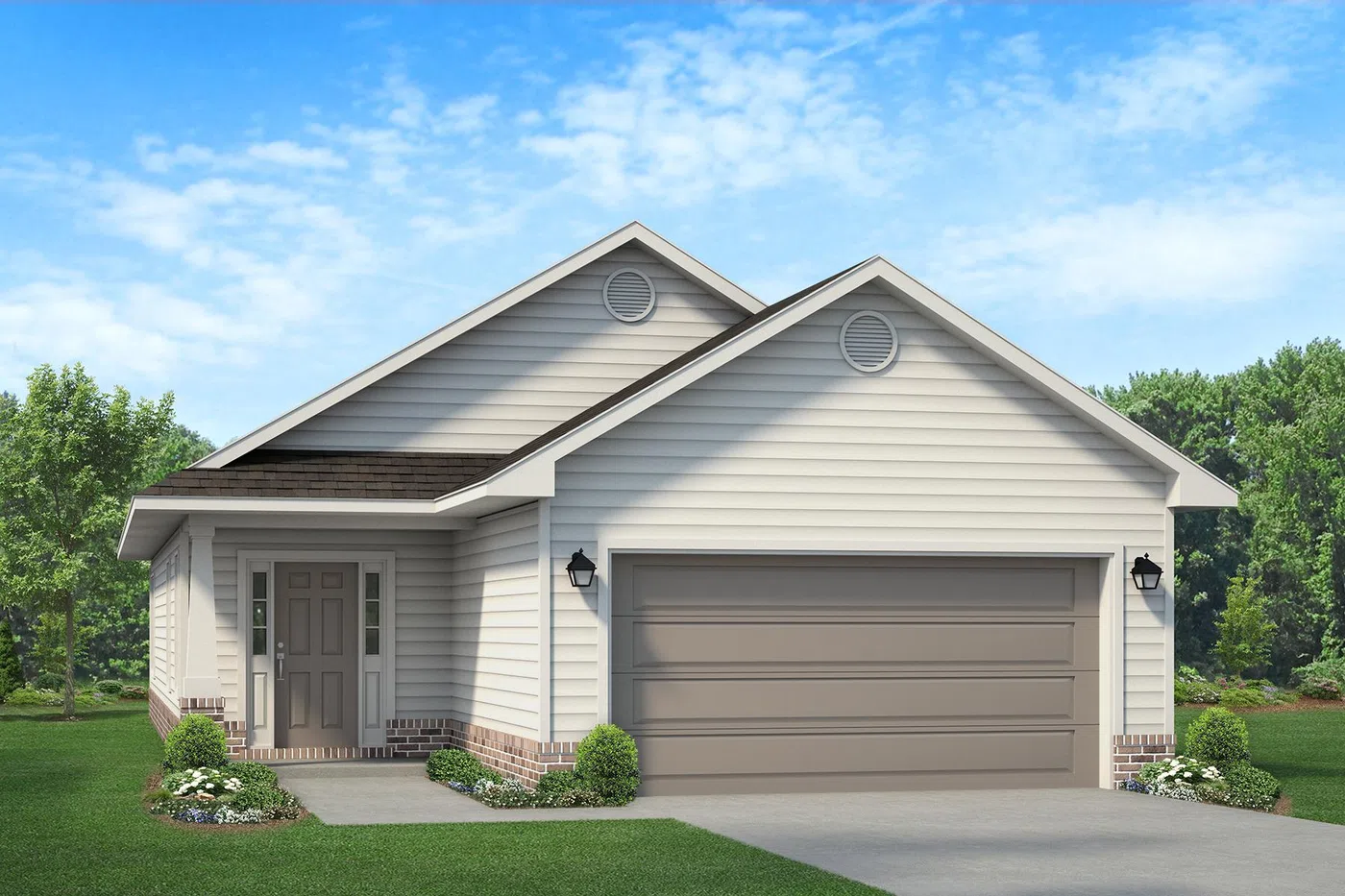 Adams Homes 1317 - Representative exterior, Turtle Creek