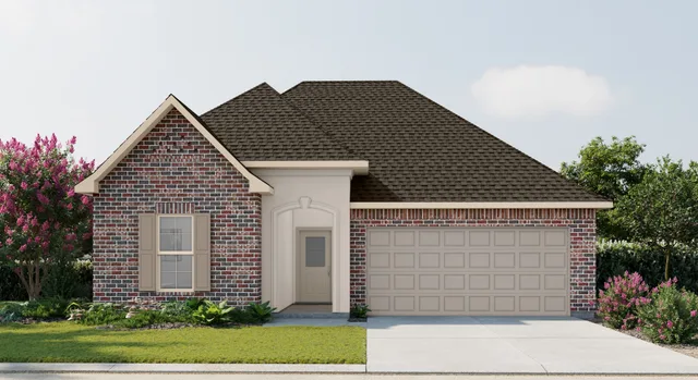 DSLD Homes Trillium IV A - Representative exterior, Iron Rock
