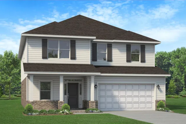 Adams Homes 3030 - Representative exterior, Sandy Creek