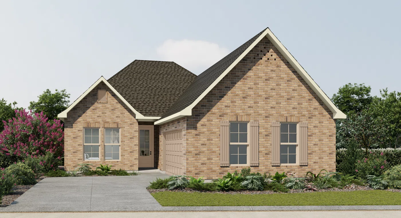 DSLD Homes Degas III A - Representative exterior, Gaineswood