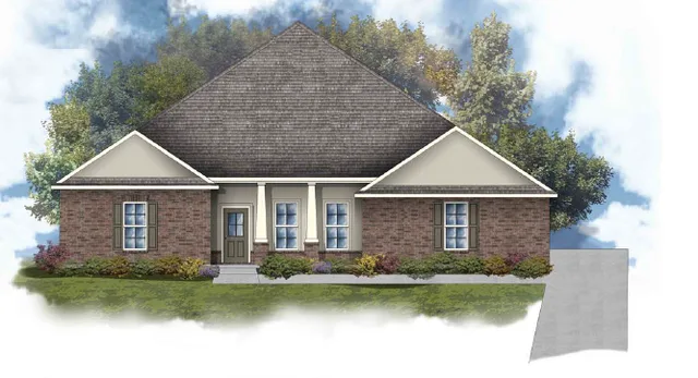 DSLD Homes Madison IV B - Representative exterior, Iron Rock