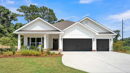 D.R. Horton Destin - Representative exterior, Harvest Green East