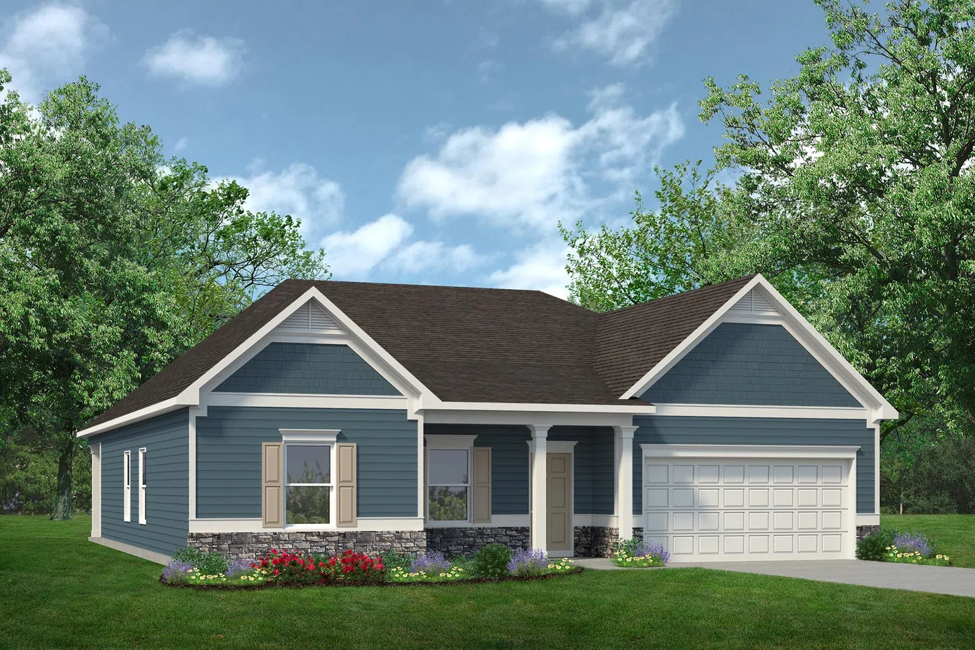 Smith Douglas Homes The Avondale - Representative exterior, Sailor’s Landing
