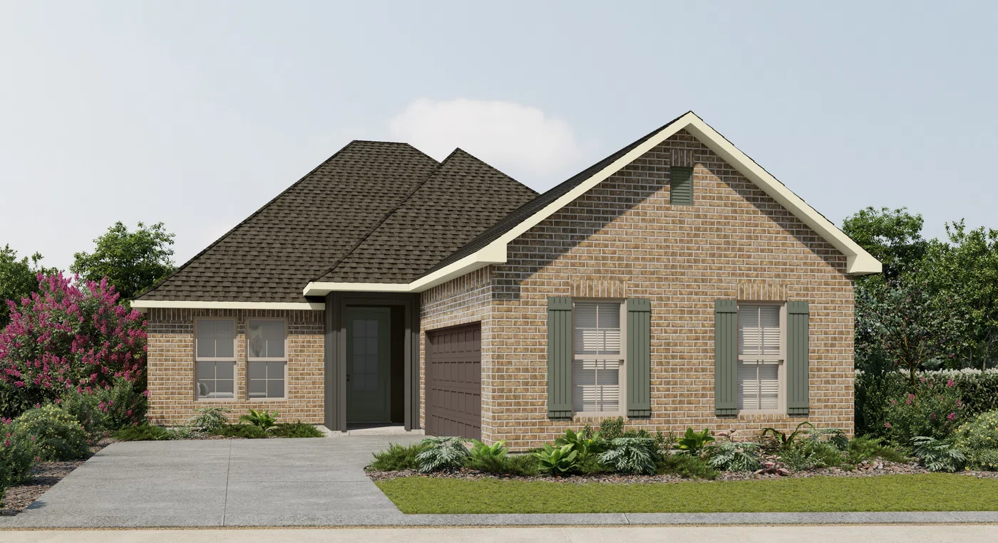 DSLD Homes Manet II H - Representative exterior, Gaineswood